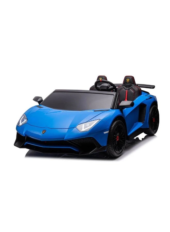 Lamborghini Aventador SV Car 1B/2M Blue - Image 1